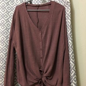 Waffle top size L NWT